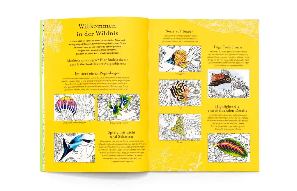 Laurence King Verlag | Die Rückkehr der Wildnis | Ausmalbuch