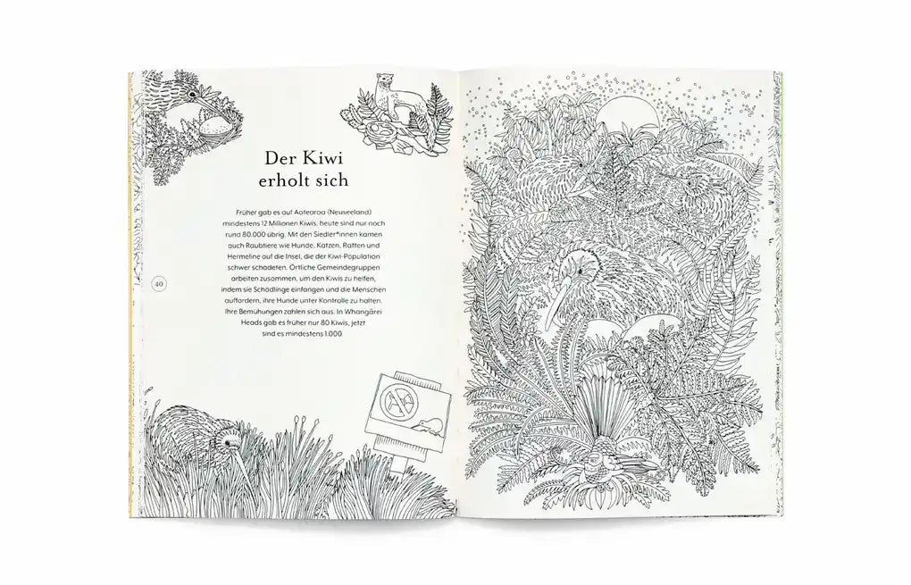 Laurence King Verlag | Die Rückkehr der Wildnis | Ausmalbuch
