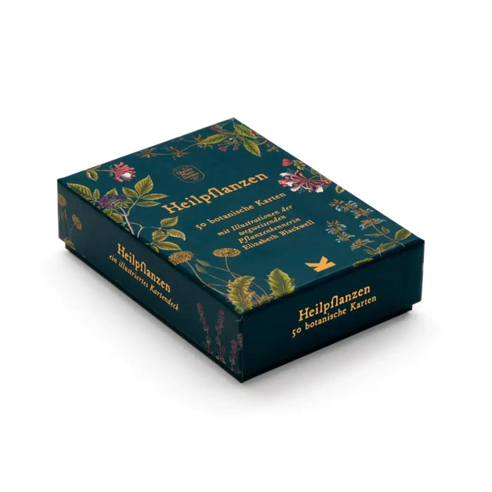 Laurence-King-Verlag-Heilpflanzen-50-botanische-Karten-Produktansicht-Box-Cover-oben-seitlich