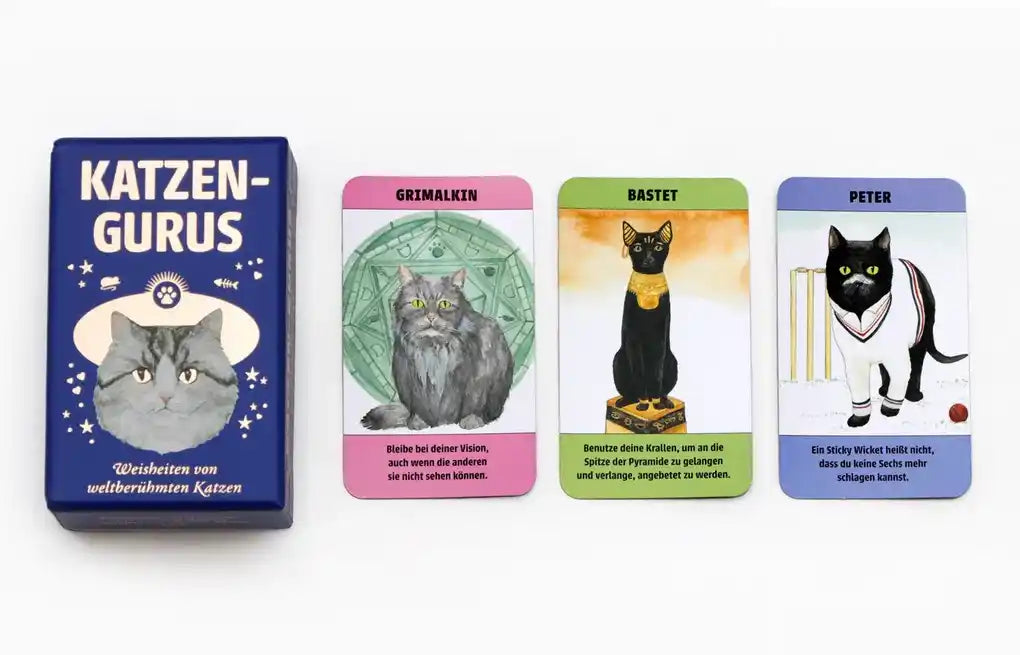 Katzen Gurus / Lebensweisheiten von weltberühmten Katzen / Mini