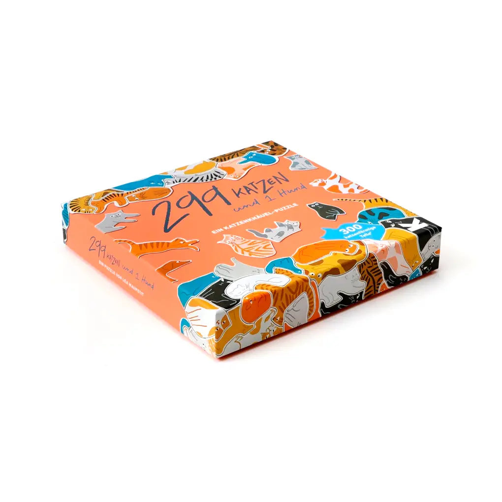 Laurence-King-Verlag-Puzzle-299Katzen_und1Hund_Verpackung-box-cover-oben-seitlich