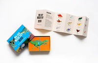 Laurence-King-Verlag-Wo-ist-mein-Po-Dino-Memo-Spiel-Verpackung-geöffnet-mit-Anleitung-Produktansicht-Vorn