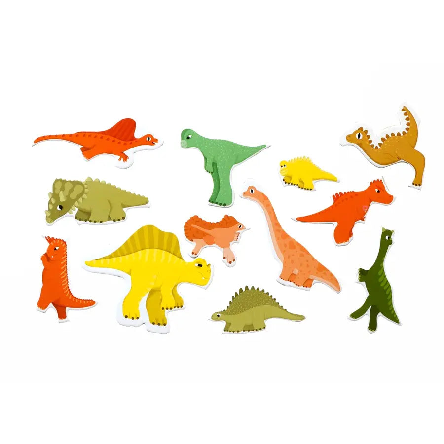 Puzzle für Kinder / 49 Dinos und 1 Asteroid / Ein Dinoknäuel-Puzzle / 50 Teile / ab 6Jahren