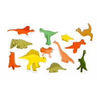 Puzzle für Kinder / 49 Dinos und 1 Asteroid / Ein Dinoknäuel-Puzzle / 50 Teile / ab 6Jahren