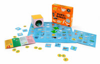 Laurence_King-Pups-Bingo-ein-Bingo-Spiel-1-Spielkarton-geöffnet-Produktansicht-mit inhalt-1