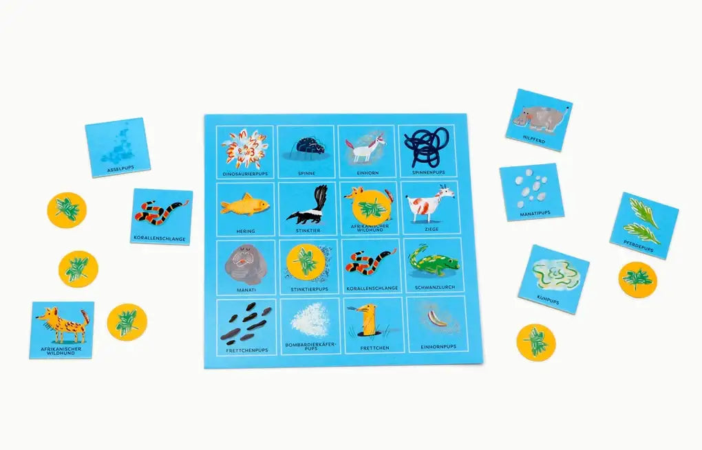 Laurence_King-Pups-Bingo-ein-Bingo-Spiel- inhalt-1