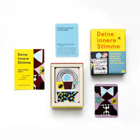 Laurence-King-Verlag-Deine-innere-Stimme_-Produktansicht-Box-Verpackung-offen+Inhalt+Anleitung