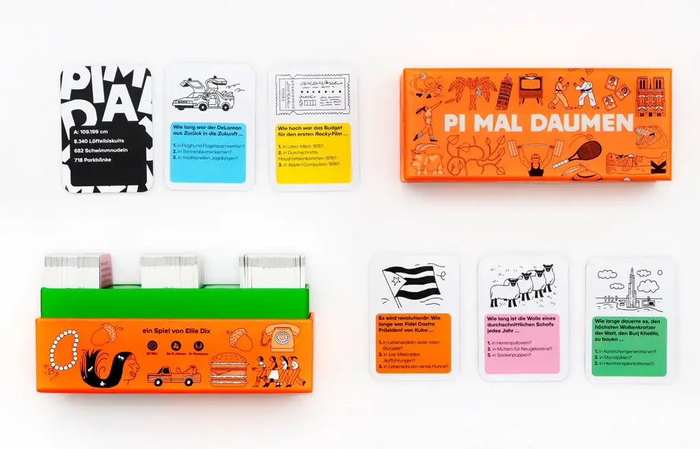 aurence_King-Pi-mal-Daumen-KArtenspiel-Produktansicht-spielkartenbox-offen und Spielkarten-2
