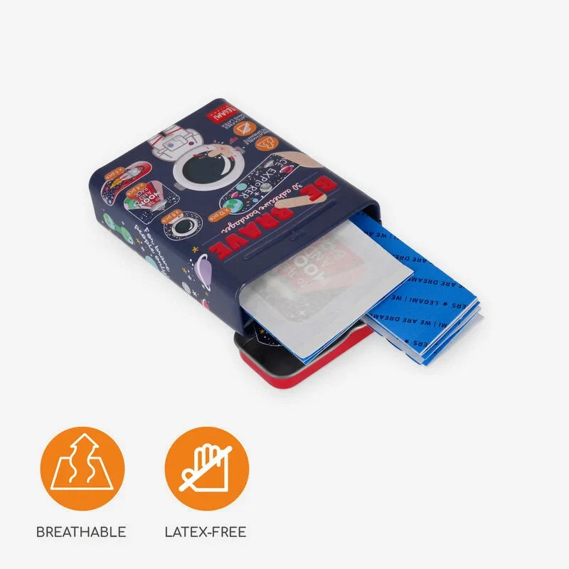 30 Bedruckte Pflaster / Be Brave / space