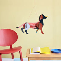 3D Mobile / 3D Objekt / Mobile - Maggie Dachshund