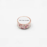 MAsking-Tapes-MT-Kid-Washi-Tape-Motif-flower-Klebeband-in-der-Verpackung