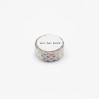 MAsking-Tapes-MT-Kid-Washi-Tape-colorful-dots-Klebeband-in-der-Verpackung
