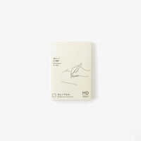 Midori | MD Notebook | Skizzenbuch blanko | Format A7 | 176 Seiten