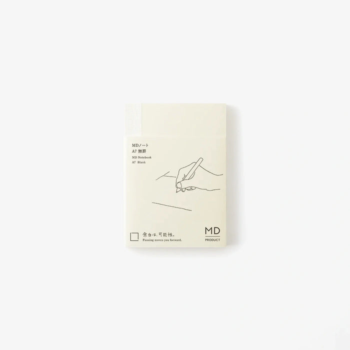 Midori | MD Notebook | Skizzenbuch blanko | Format A7 | 176 Seiten