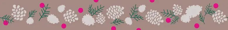Washi Tape / Weihnachten 2023 Tape / pinecone