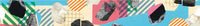 Washi Tape / masking tape ex  / Serie: stone collage