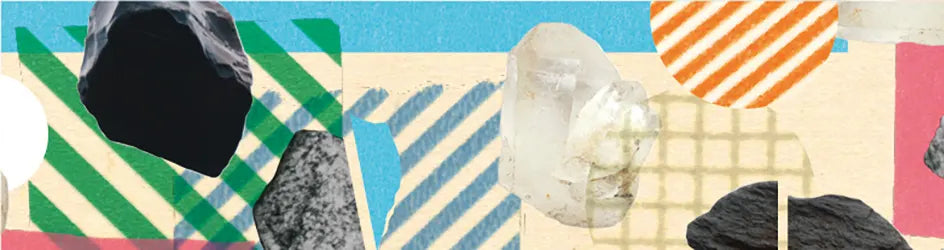 Washi Tape / masking tape ex  / Serie: stone collage