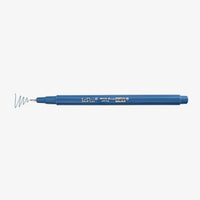 Marvi-Uchida-Le-Pen-Fineliner-water-based-no17-Steel-blue-Stift-ohne-Kappe-mit-Strich