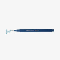 Marvi-Uchida-Le-Pen-Fineliner-water-based-no33-oriental-blue-Stift-ohne-Kappe-mit-Strich_