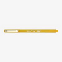 Marvi-Uchida-Le-Pen-Fineliner-water-based-no82-Mustard-Stift-ohne-Kappe-mit-Strich