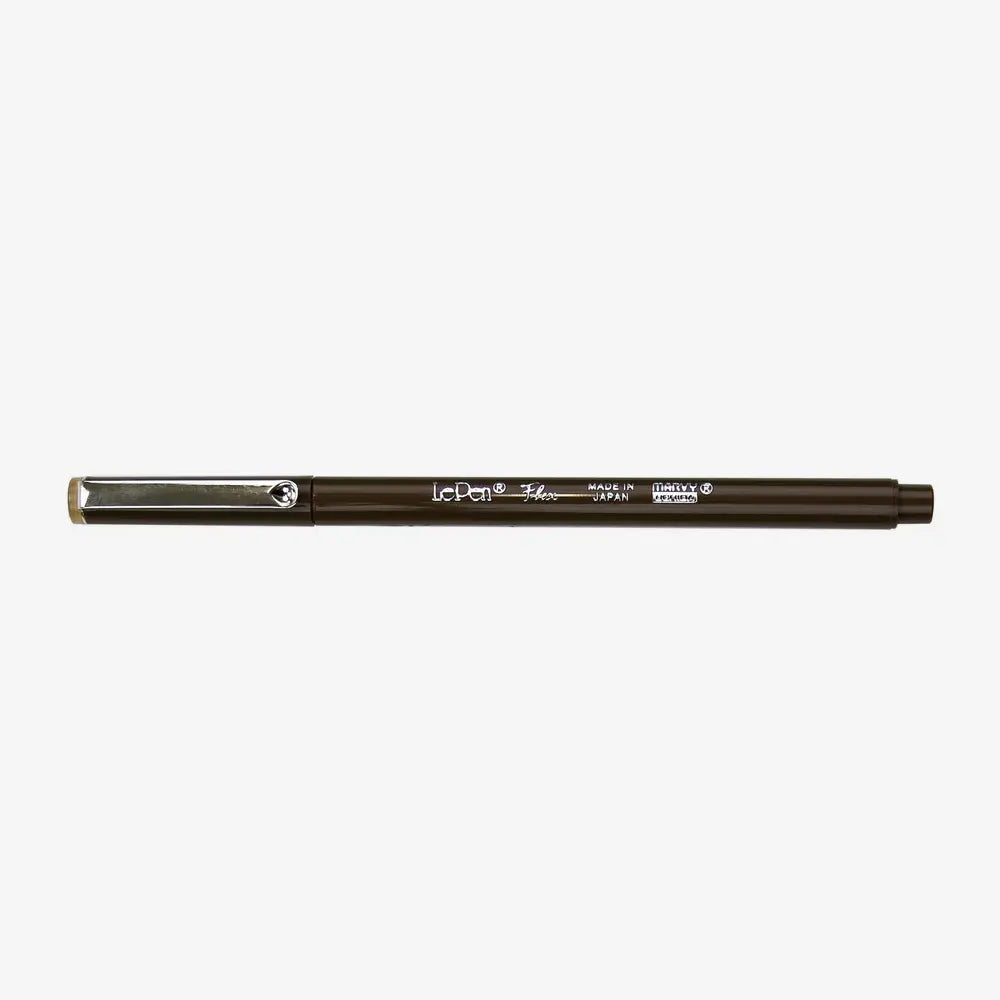 Marvy-Uchida-LePen-Pinselstift-Brush-Pen-45-Sepia-4800-S45-stift-mit-Kappe