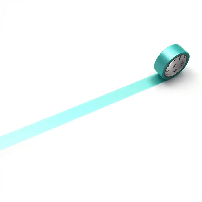 Masking-Tape-1P-green-Silky-Klebeband-abgerollt