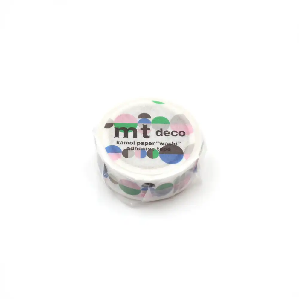 Masking-Tape-MT-1D-Washi-Tape-halfcircle-Klebeband-in-der-Verpackung