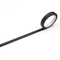 Masking-Tape-MT-Wrapping-Large-Core-Tape-Matte-black-Klebeband-30m-abgerollt