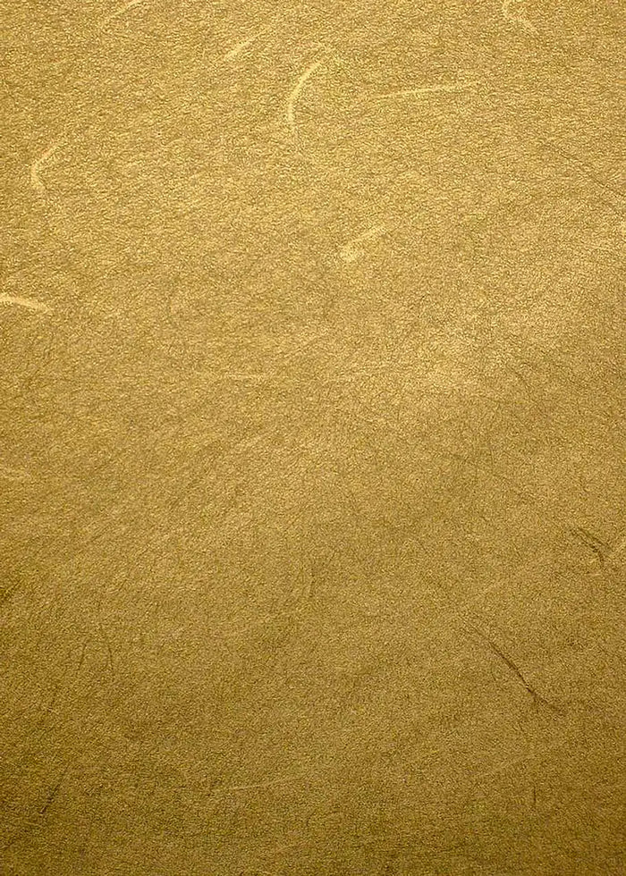Japan Papier / Metal Unryu / Yellow Gold