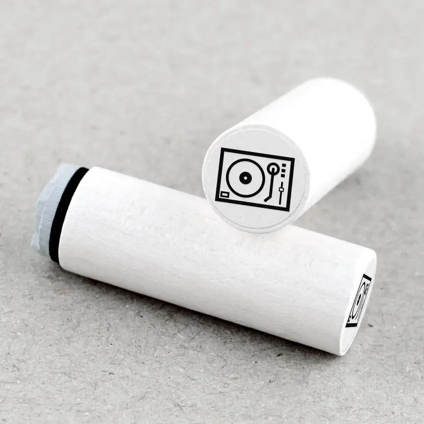 Ministempel Plattenspieler