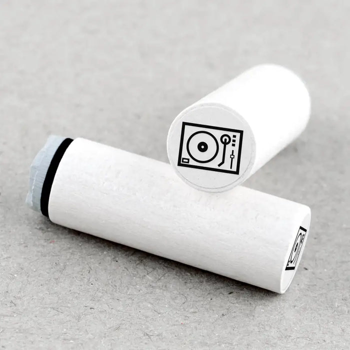 Ministempel Plattenspieler