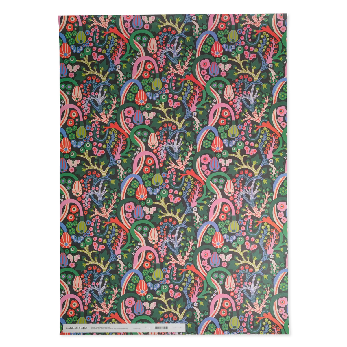 Geschenkpapier | Monika Forsberg | Paradise Forest Floral Vine Gift Wrap