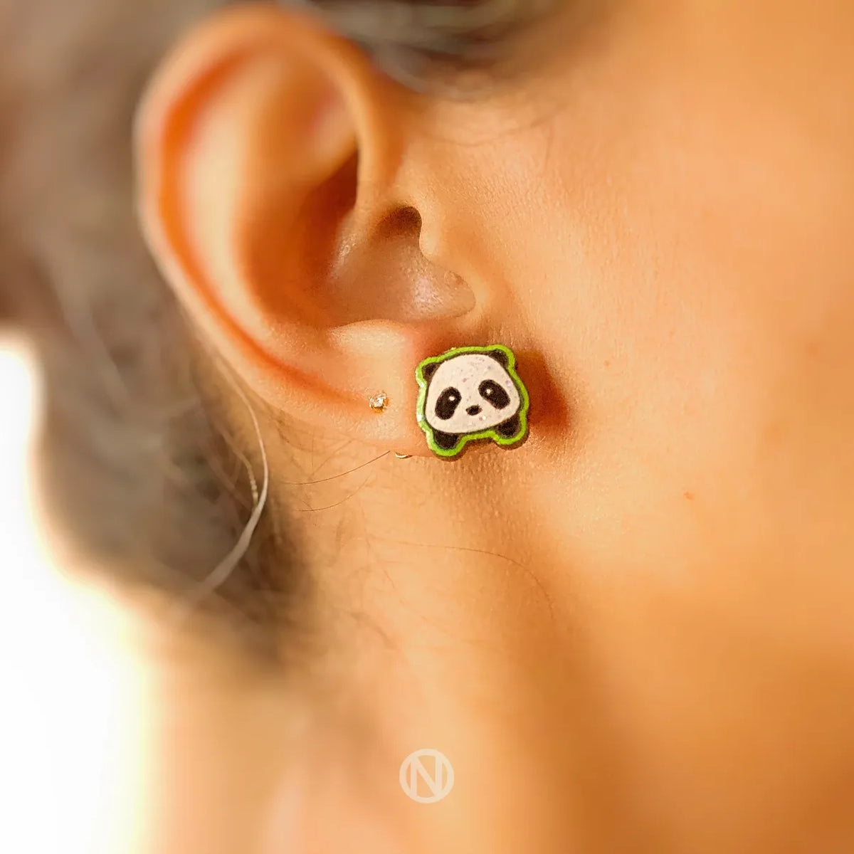 Panda Ohrstecker