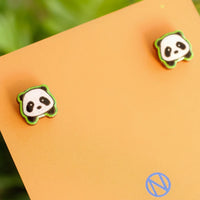 Panda Ohrstecker