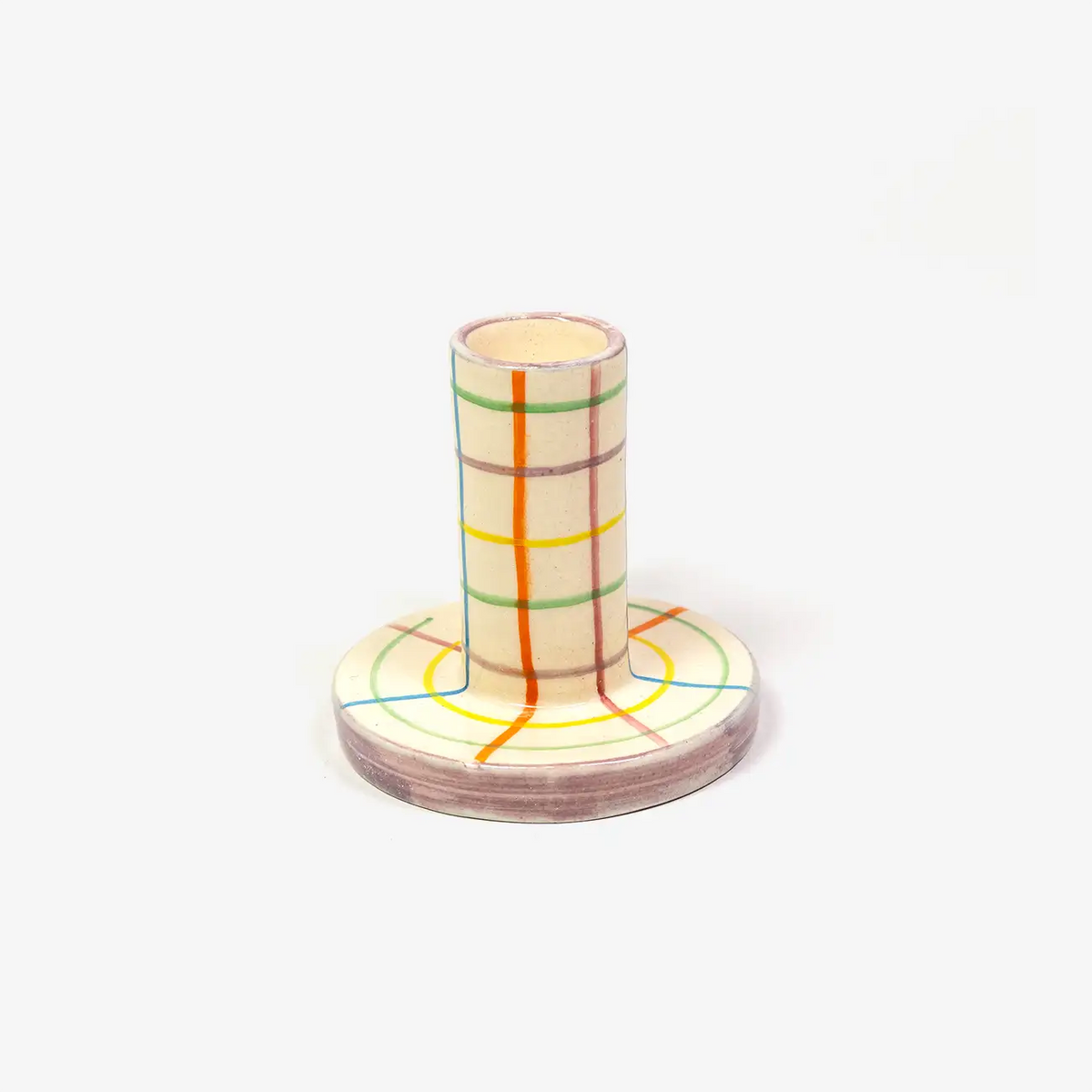 Noi-Kerzenhalter-_Keramik-Handle-Karo-8x7cm-fuer-max-kerzendurchmesser-23mm-mitte-Ansicht