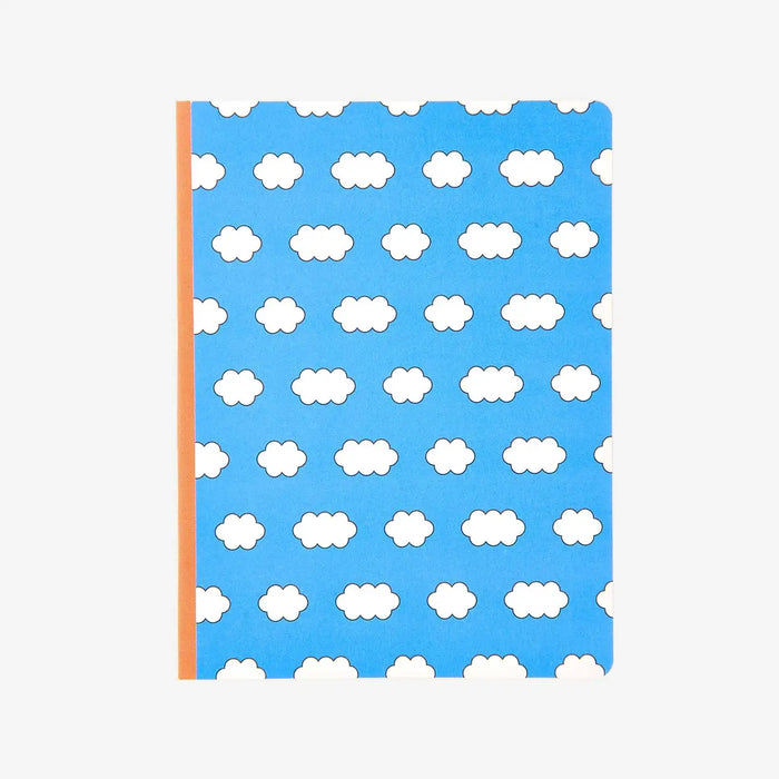 Notizbuch-liniert-128Seiten-14_5x19cm-Redfries-Notizbuch-Wolken-cover-von-vorn