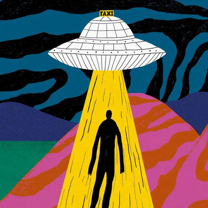 Poster / 30x40cm / Weltraumtaxi