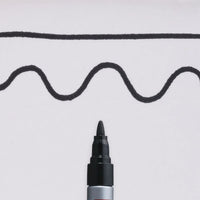Pen-Touch-permanent-Marker-Strichfarbe-schwarz-130Serie-1_2mm-Strichstaerke-Stiftspitze-und-beispielstrich