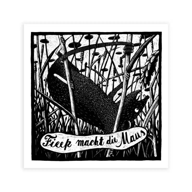 Phillip-Janta-Tierbilder-Prints-23x23cm-Maus