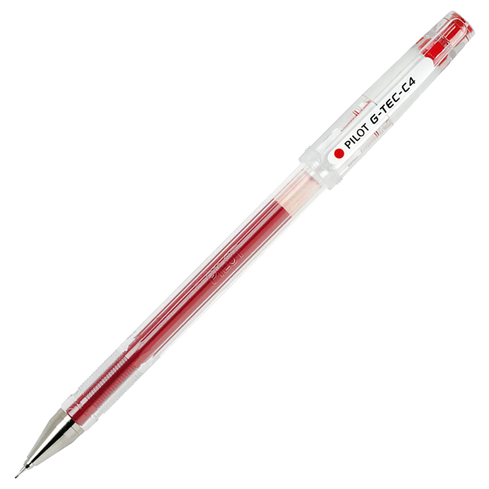 G-Tec C4 0.4 (EF) / Gelschreiber extra fein / rot