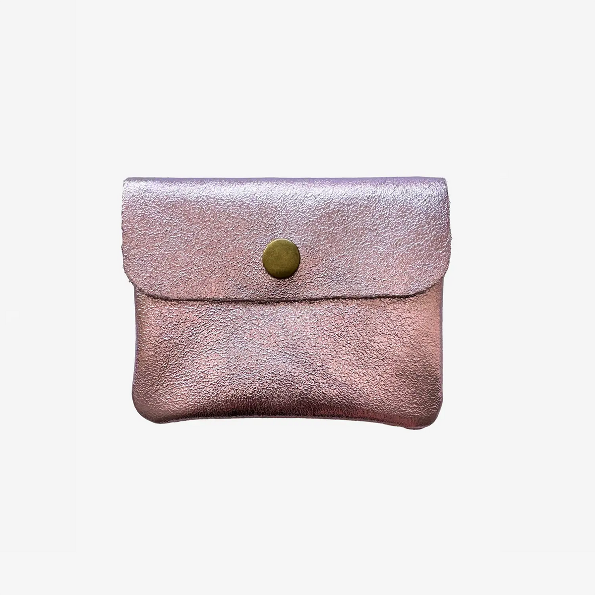 Portemonnaie-Leder-Electro-Rainbow-Muenz-Kartenetui-11x8x2cm-Metallic-Flieder-Produktansicht