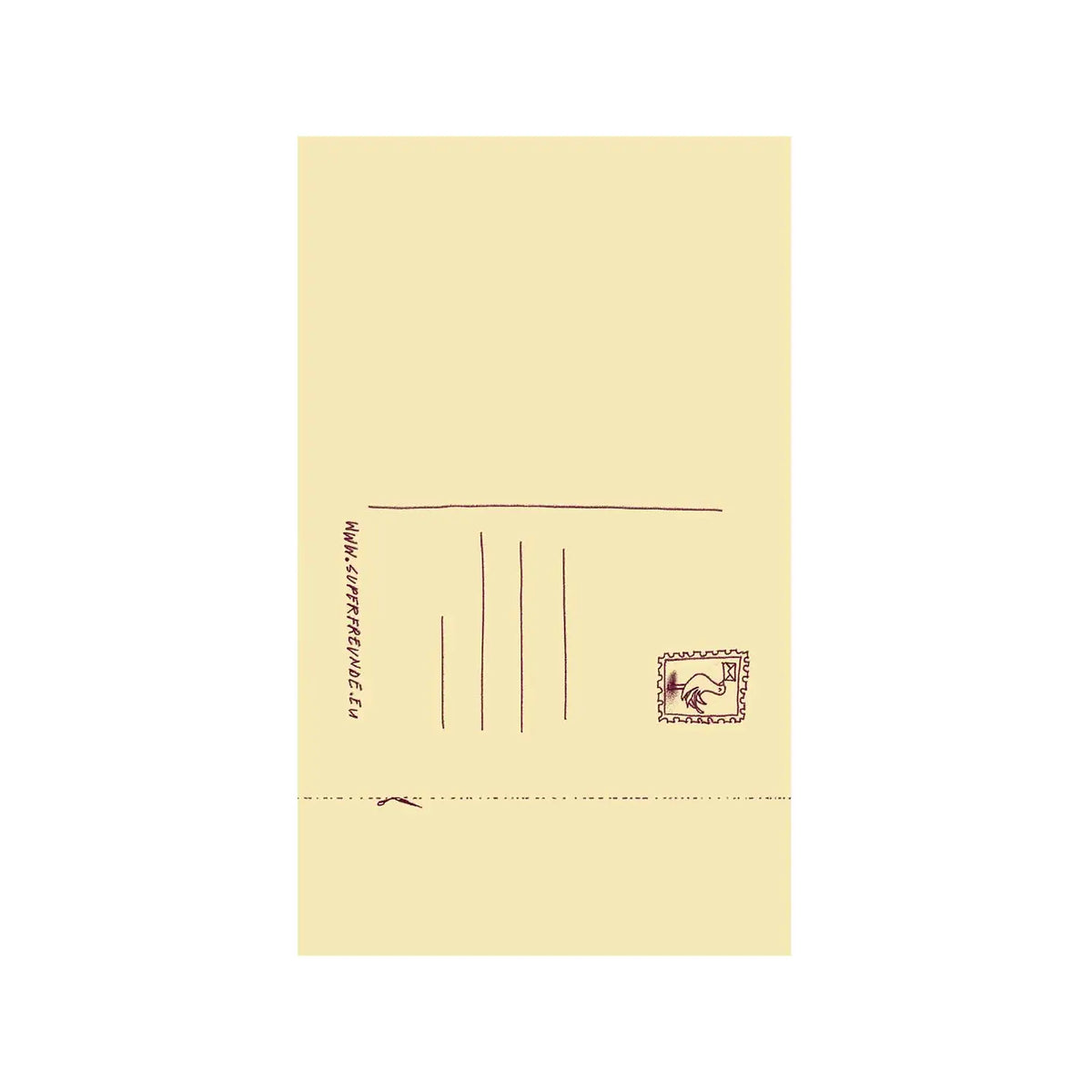 Postkartenkalender-A6-die-Strasse-runter-superfreunde-13Motive-Rückseite der Postkarten