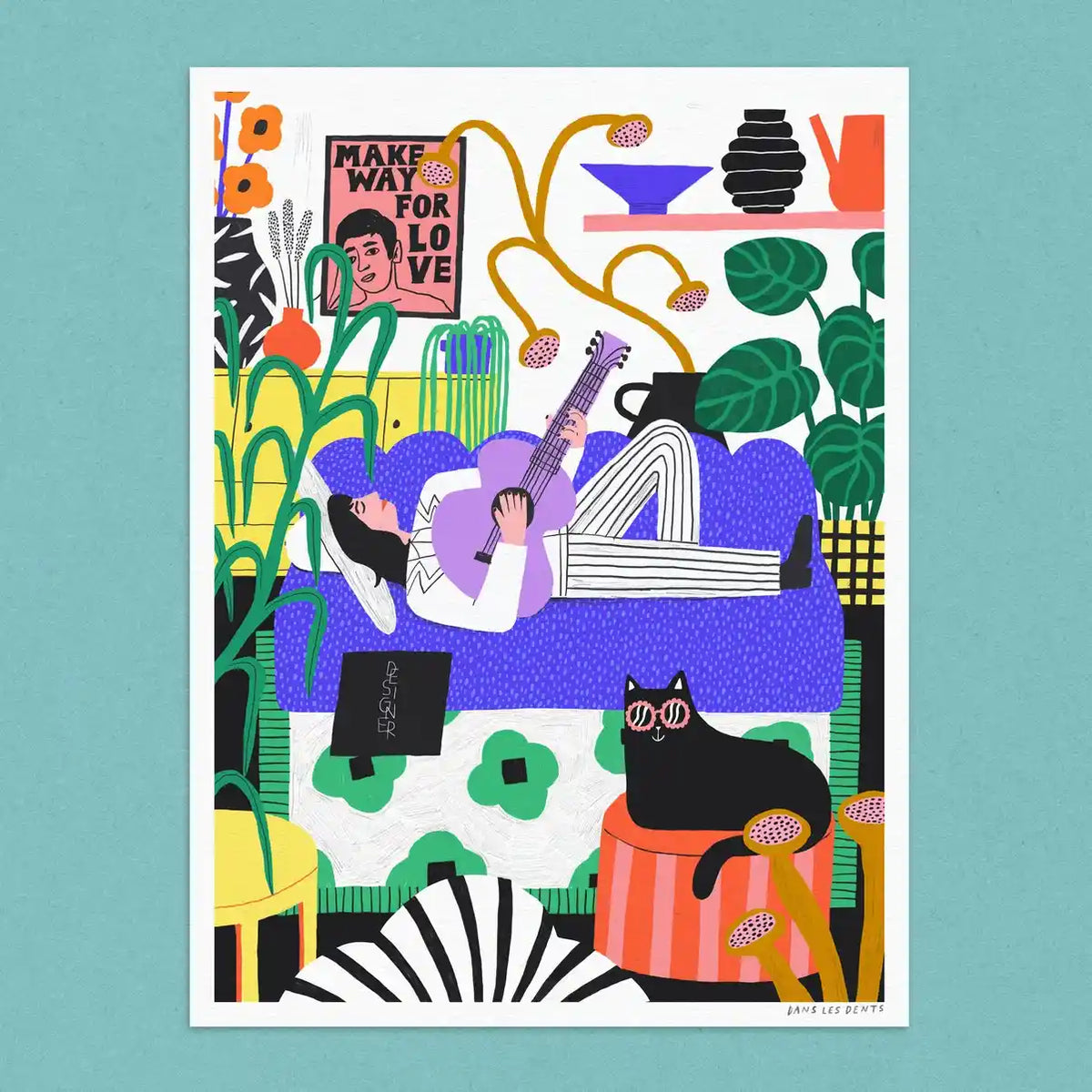 Poster / 30x40cm / MAKE WAY FOR LOVE