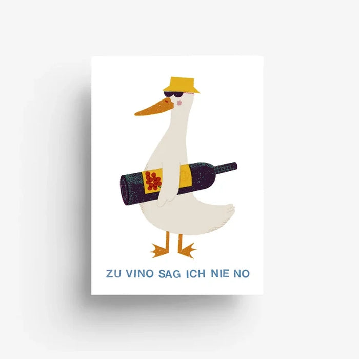 Postkarte-jung-wie-alt-motiv-zu-vino-sag-ich-nie-no