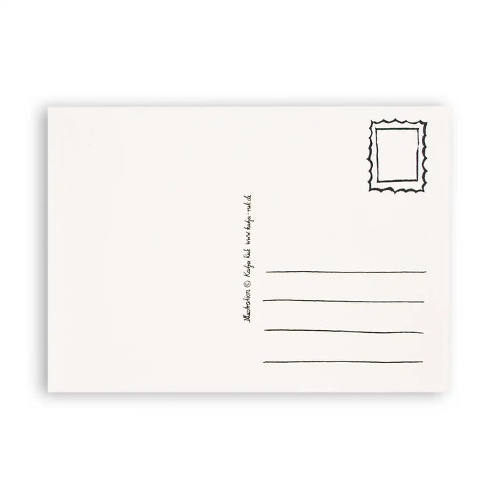Postkarte | Katja Rub | Motiv: Leipziger Lerche