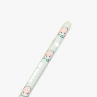 Radierbarer Stift | mit Hippo Print | grau | be hippo