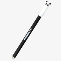 Radierbarer-Stift-mit-Panda-Print-Weiss-Schwarz-Pandastic-Produktansicht