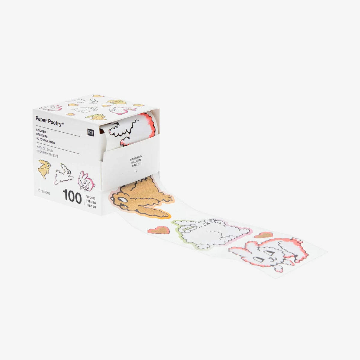 Paper Poetry / Sticker Futschikato / Hasen