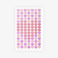 Rico-design-Paper-Poetry-Foliensticker-Herzen-3Stickerbogen-Produktansicht