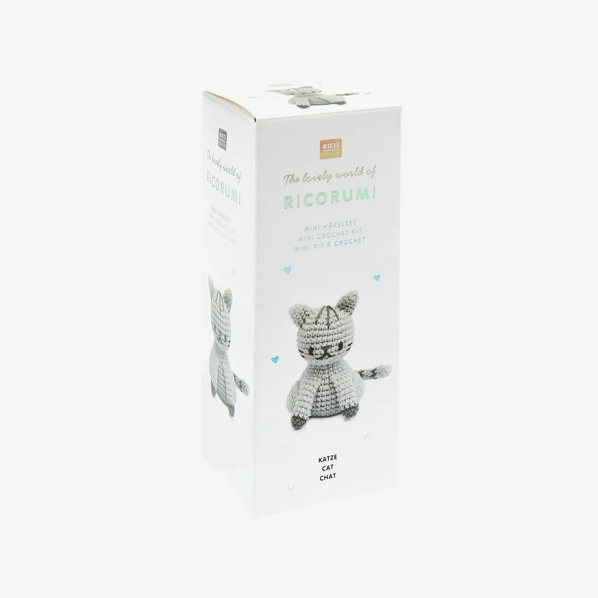 Rico Design | Ricorumi Mini Easy Häkelset | Katze